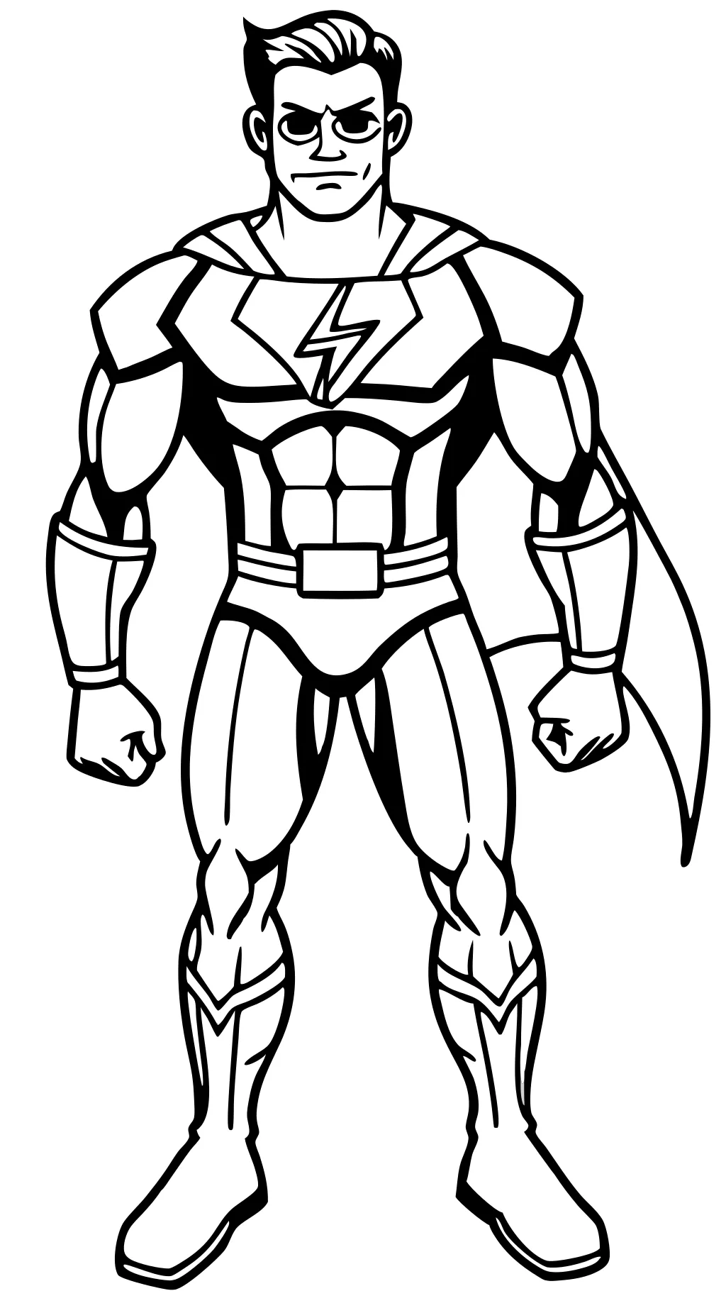 free super hero coloring pages